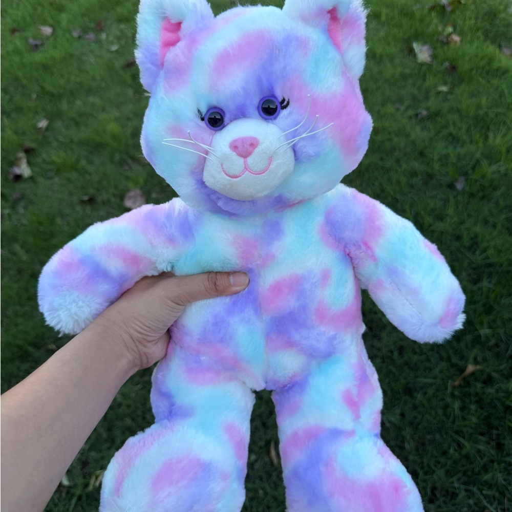 Build-a-bear Pastel Swirl Kitty